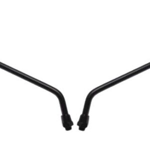 Lusterko owal czarne m8 mp101-l