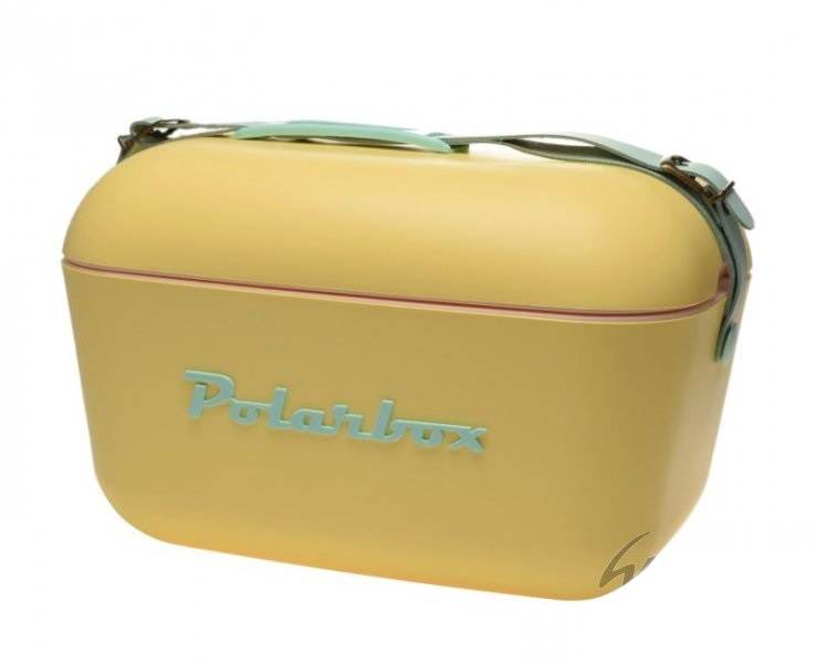 Pop lodówka turystyczna żółty 12l