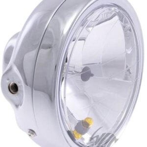 Lampa przód 6" boczne mocowanie h4 chrom