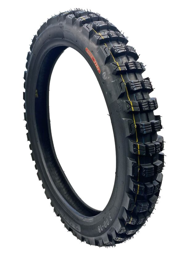 Opona 3,00-18 Tl- Bezdętkowa Boss Tire Bl-615 8-Warstwowa MotoGeneric