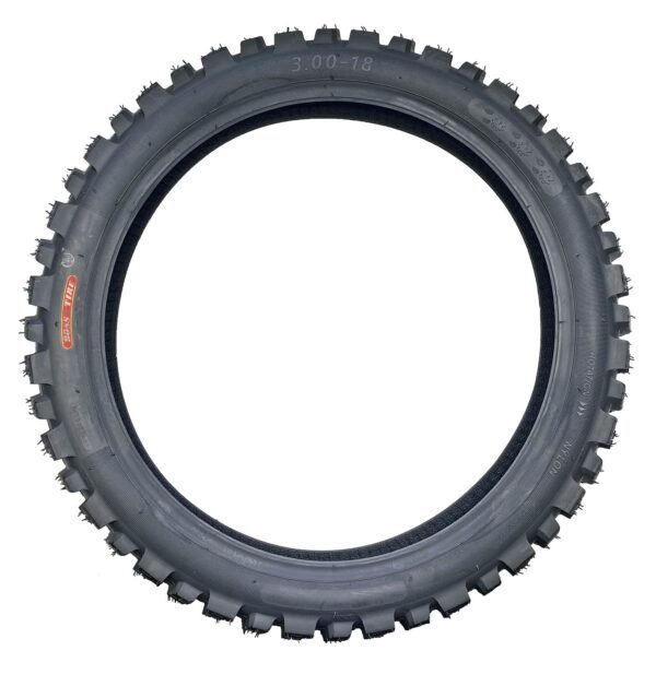 Opona 3,00-18 Tl- Bezdętkowa Boss Tire Bl-615 8-Warstwowa MotoGeneric - obrazek 3