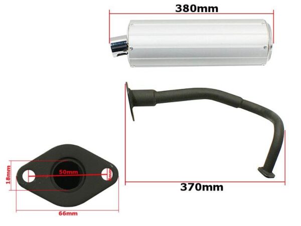 Tłumik gy6-50 koło 10'' rob