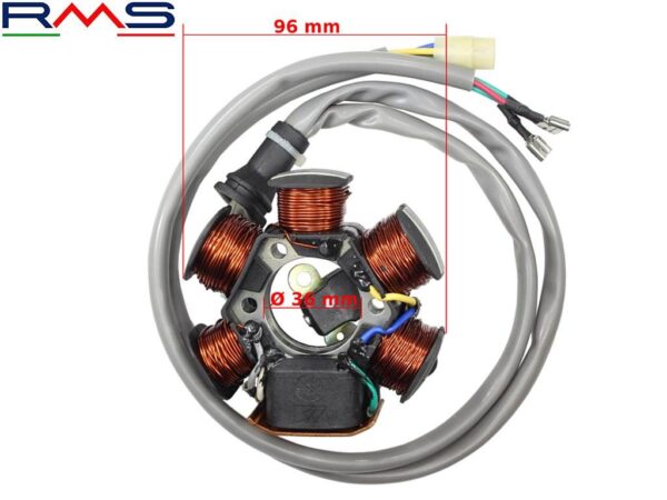 Aparat zapłonowy stator piaggio sfera free 50 rms - obrazek 2