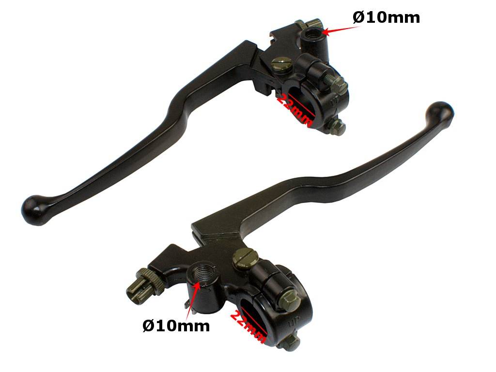 Dźwignia z obejmą cross 125 l/r