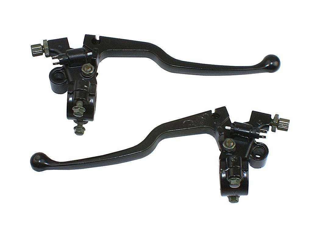 Dźwignia z obejmą cross 125 l/r Dźwignia z obejmą cross 125 l/r - obrazek 2