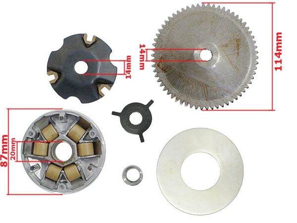 Wariator gy6-50 rob