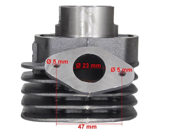Cylinder yamaha bws mbk booster 47mm ac kpl rob - obrazek 3