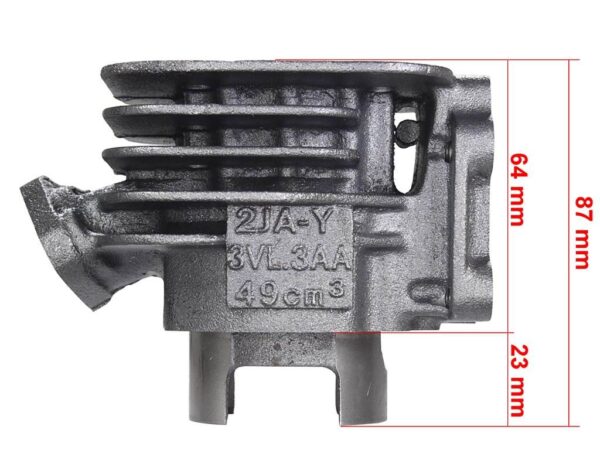 Cylinder yamaha bws mbk booster 47mm ac kpl rob - obrazek 5
