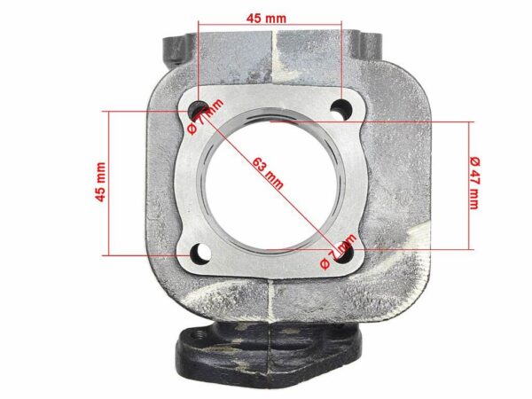 Cylinder yamaha bws mbk booster 47mm ac kpl rob - obrazek 6