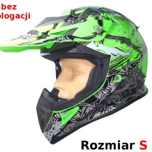 Kask safebet hf-116 neon green q84 s (brak ece)