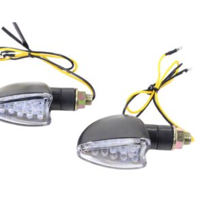 Kierunkowskaz led strzałka gy 200 biały krótki kpl. Sc