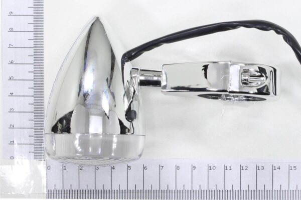 Kierunkowskaz led okrągły biały z obejmą cl-173 sc - obrazek 6