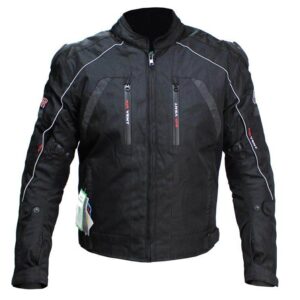 Kurtka tekstylna vig-16513 czarna xl