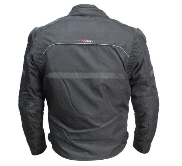Kurtka tekstylna vig-16513 czarna xl - obrazek 3