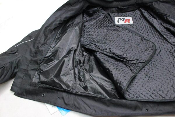 Kurtka tekstylna vig-16513 czarna xl - obrazek 7