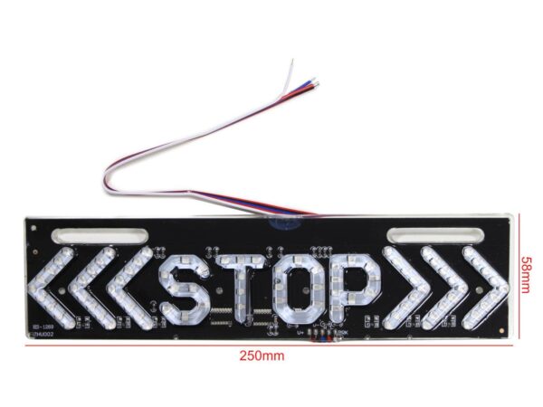 Lampa led stop multikolor