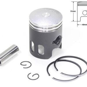 Tłok keeway 2t 50 pin 12 mm rob