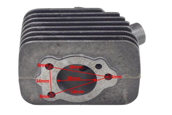 Cylinder piaggio bravo ciao moped 50 38mm pin 10mm 2t sa pasuje do: piaggio-bravo/ciao/grillo/si/superbravo - obrazek 4