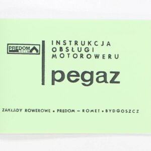 Katalog instrukcja obsługi romet pegaz