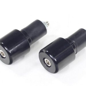 Końcówki kierownicy ciężarki czarne 18mm oxf-035 kpl.ox