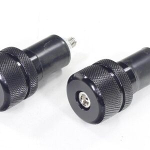 Końcówki kierownicy ciężarki czarne 18mm oxf-013 kpl.ox