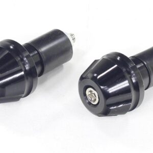 Końcówki kierownicy ciężarki czarne 17mm oxf-092 kpl.ox