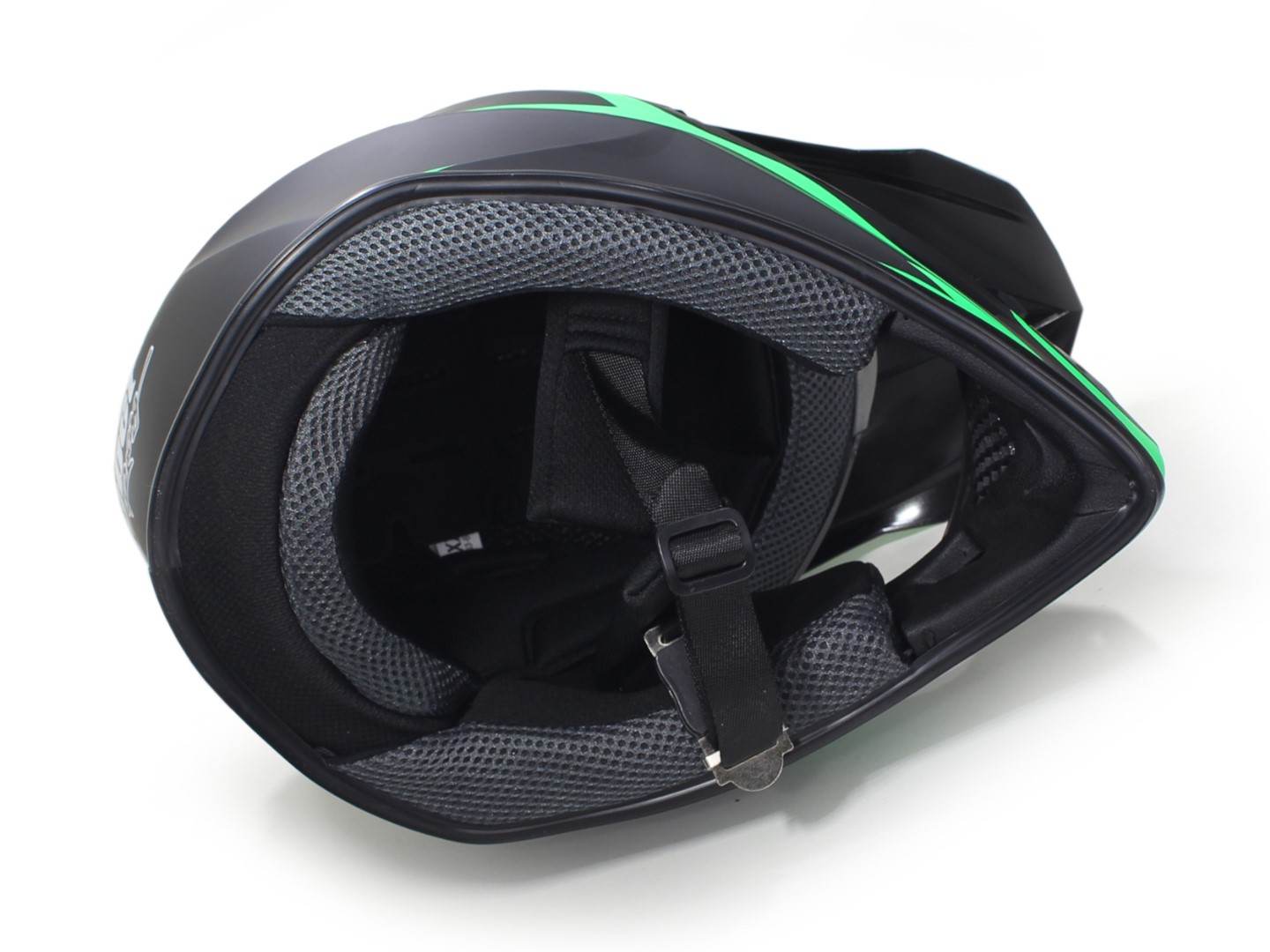 Kask safebet hf-116 flat black q178 green xl (brak ece) Kask safebet hf-116 flat black q178 green xl (brak ece) - obrazek 5