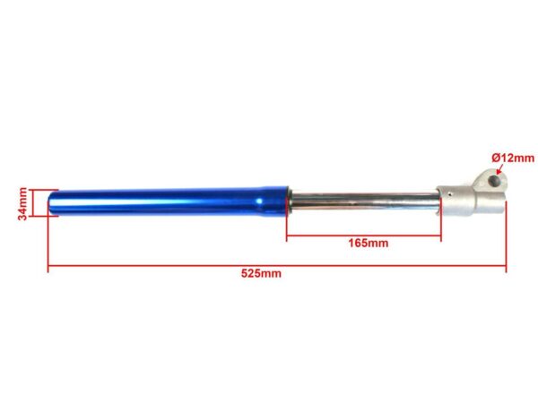 Laga prawa pocket minicross niebieska hb - obrazek 2