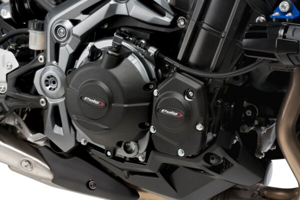 Pokrywy Dekli Silnika Puig Do Kawasaki Z900 17-22 Czarne - obrazek 3