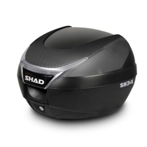Kufer Z Płytą Montażową Shad Sh34 Czarny/Carbon 34l 42x31x43