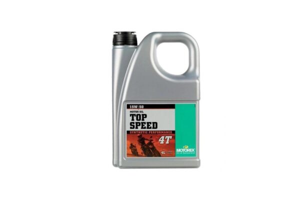 Olej Silnikowy Motorex Top Speed 4t 15w50 Jaso Ma2 Syntetyczny 4l