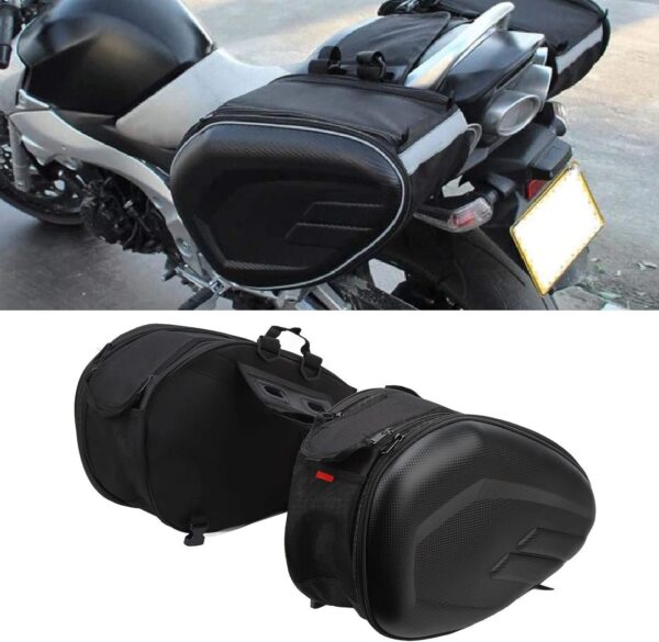 Sakwy Motocyklowe Uniwersalne Pu/Oxford - obrazek 7