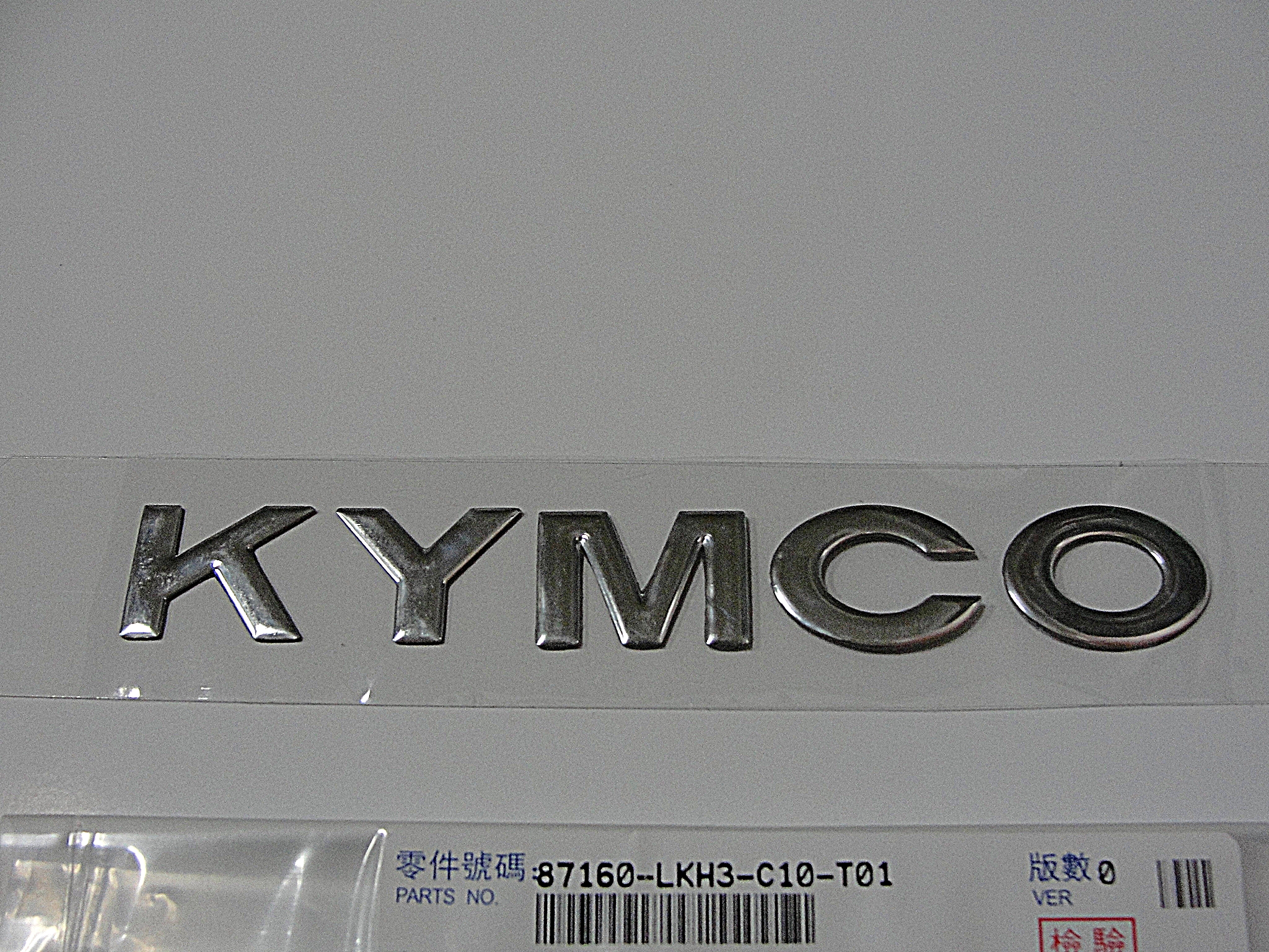 Naklejka "Kymco" 87160-Lkh3-C10-T01