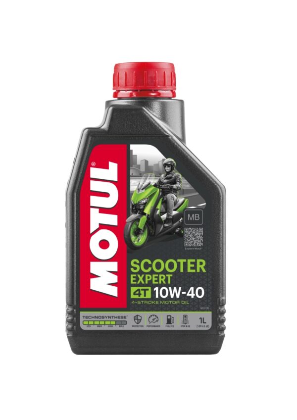 Olej Motul Silnik Scooter Expert 4t Mb 10w40 1l (Półsyntetyczny)