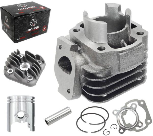 Cylinder i głowica skuter 2t 50cc 1pe40qmb sw.12mm