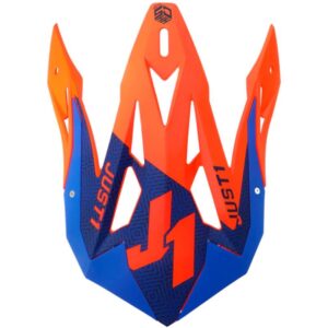 Daszek kasku just1 j32 peak kids vertigo blue fluo orange