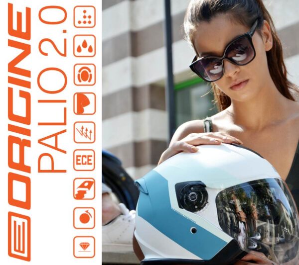 Kask origine palio 2.0 solid white gloss xxl - obrazek 8