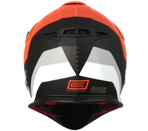 Kask origine hero mx fluo orange-black matt xs - obrazek 6
