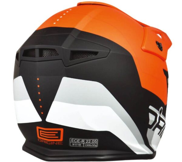 Kask origine hero mx fluo orange-black matt xs - obrazek 5