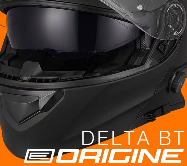 Kask origine delta + bt solid black matt l - obrazek 8