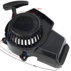Pokrywa silnika szarpaka pocket bike plastikowa 2 rodzaj