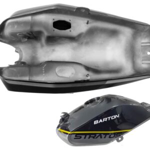 Zbiornik paliwa bak żółty stratos 125