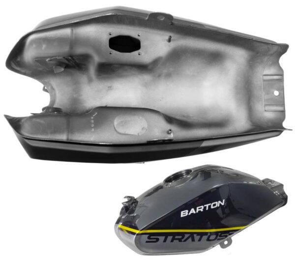 Zbiornik paliwa bak żółty stratos 125