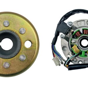 Koło magnesowe + cewki iskrownika (stator) zs154fmi-2 nawinięte