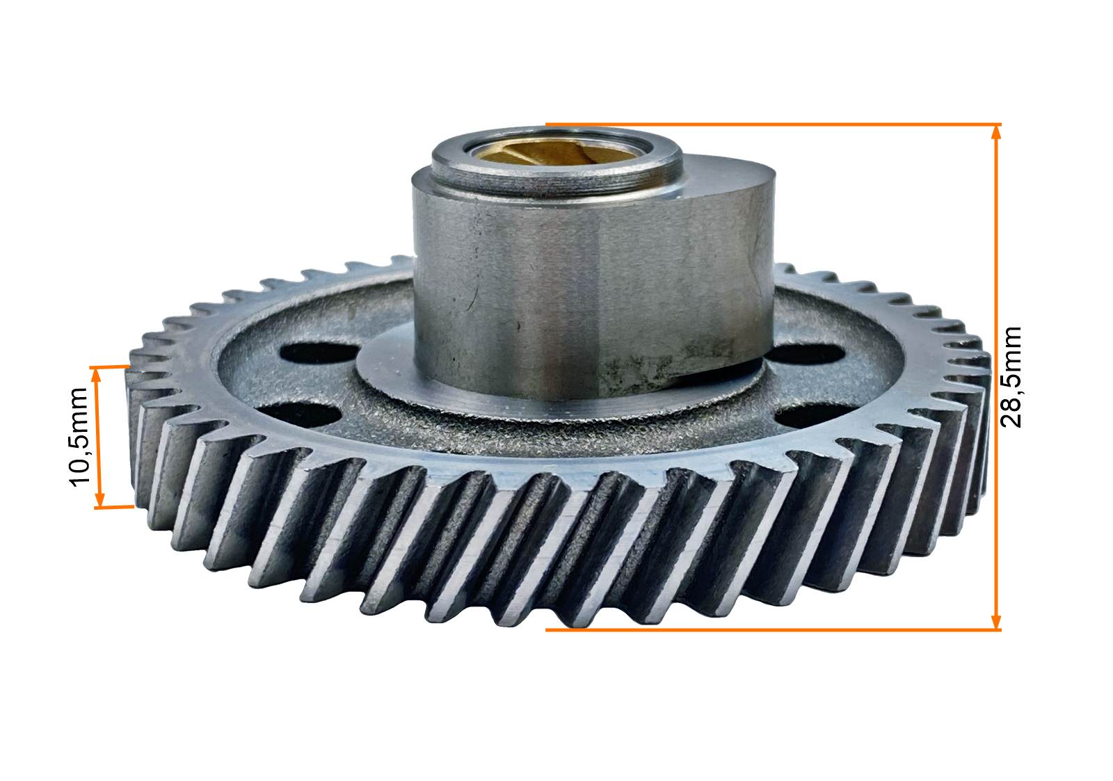Koło zębate rozrządu romet zetka 125 bez wałka Koło zębate rozrządu romet zetka 125 bez wałka - obrazek 6