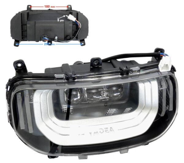 Reflektor yadea e8s - obrazek 5