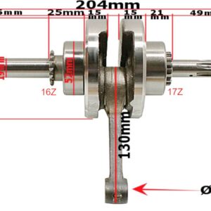 Wał Korbowy Cross 125