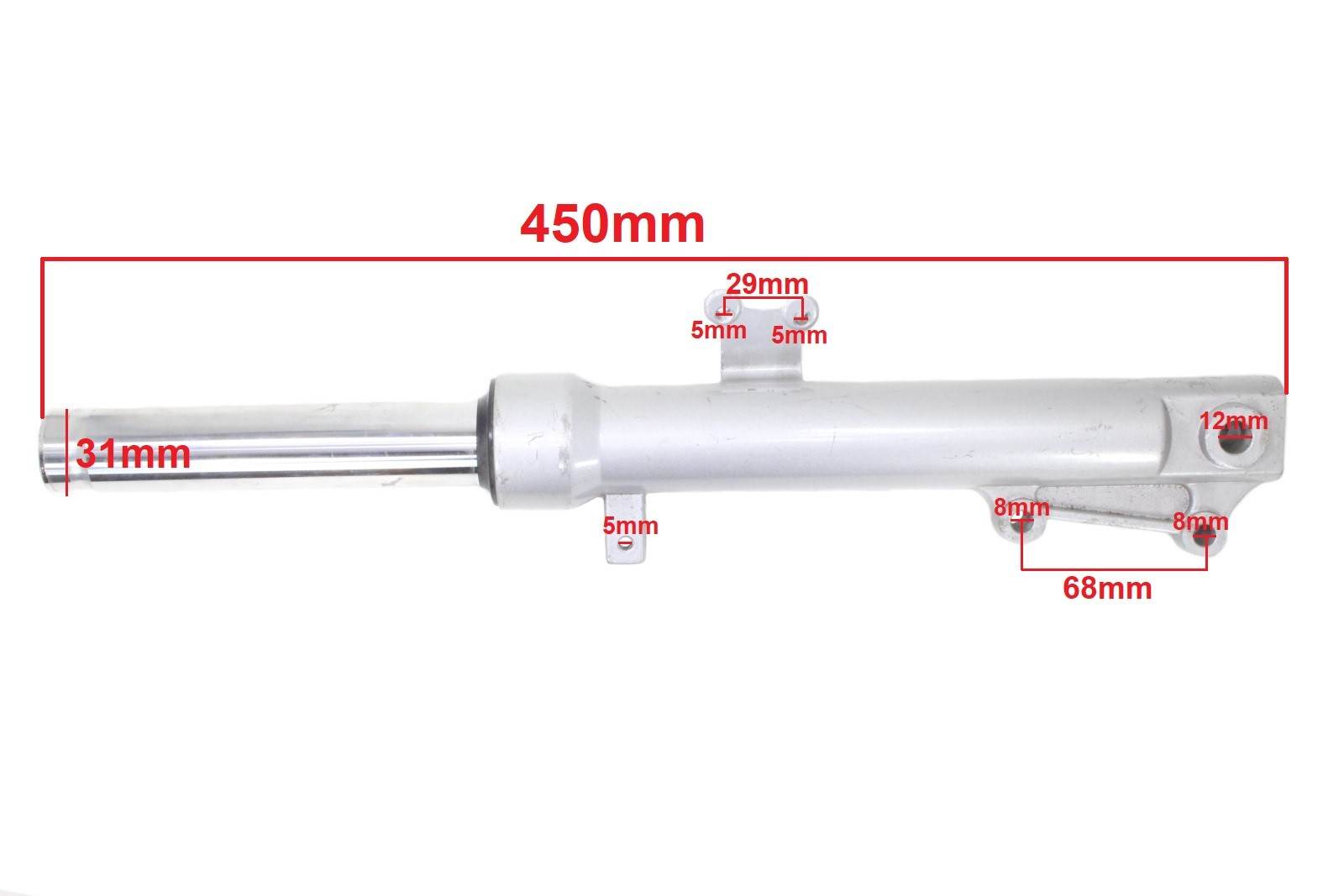 Laga Przód Prawa Gy6 Benzer 450 X 31Mm Laga Przód Prawa Gy6 Benzer 450 X 31Mm - obrazek 2