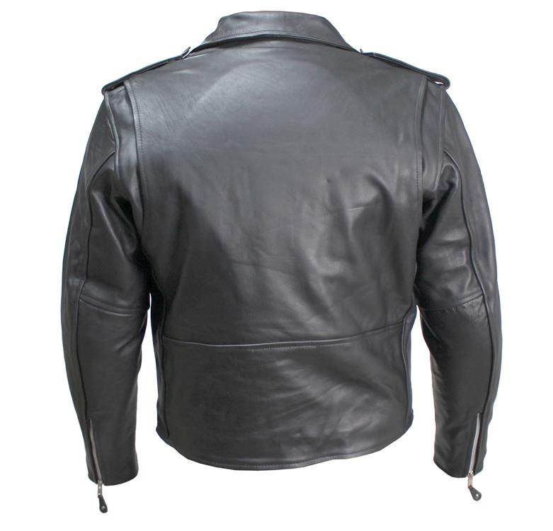 Kurtka Skórzana Vig-16602 Czarna Xl Kurtka Skórzana Vig-16602 Czarna Xl - obrazek 3