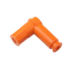 Fajka Świecy Silikonowa Pomarańczowa Hb